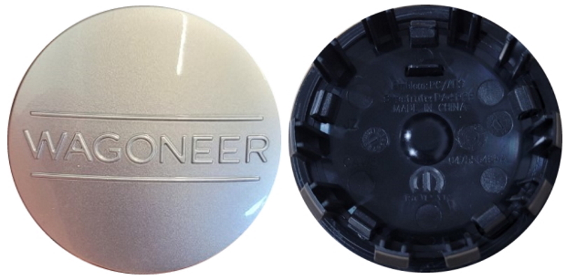 C9298 Jeep Grand Wagoneer OEM Silver Center Cap #04755547AA