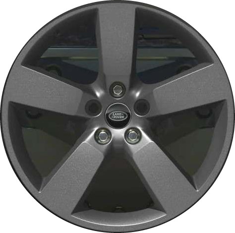 Land Rover Defender 2020-2024 powder coat dark grey 20x8.5 aluminum wheels or rims. Hollander part number ALY72351U30/96810, OEM part number LR129115.