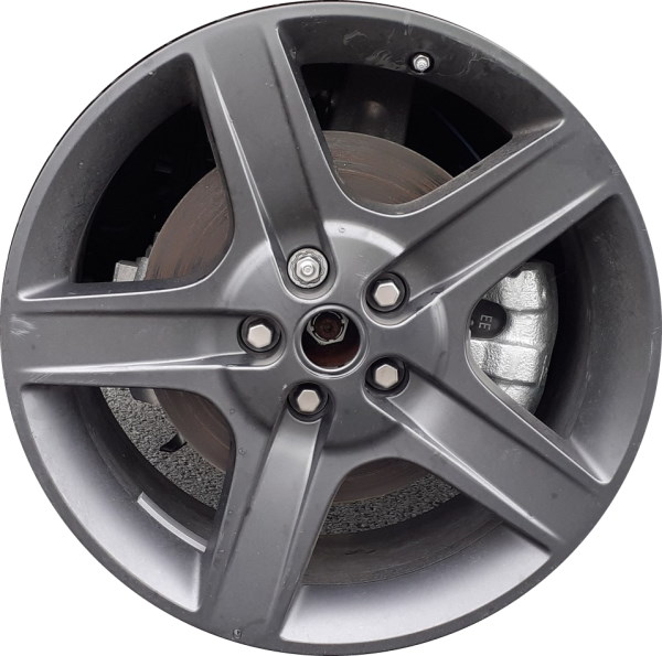 Land Rover Defender 2020-2024 powder coat dark grey 20x8.5 aluminum wheels or rims. Hollander part number ALY72352U30/96980, OEM part number LR148212.
