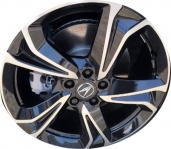 ALYAE044U45 Acura Integra Wheel/Rim Black Machined #08W193S5200