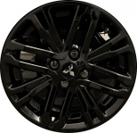 ALY65855U45 Mitsubishi Mirage G4 Wheel/Rim Black Painted #40300W160P