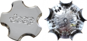 C9042C Jeep Grand Cherokee OEM Chrome Center Cap #52080334AA