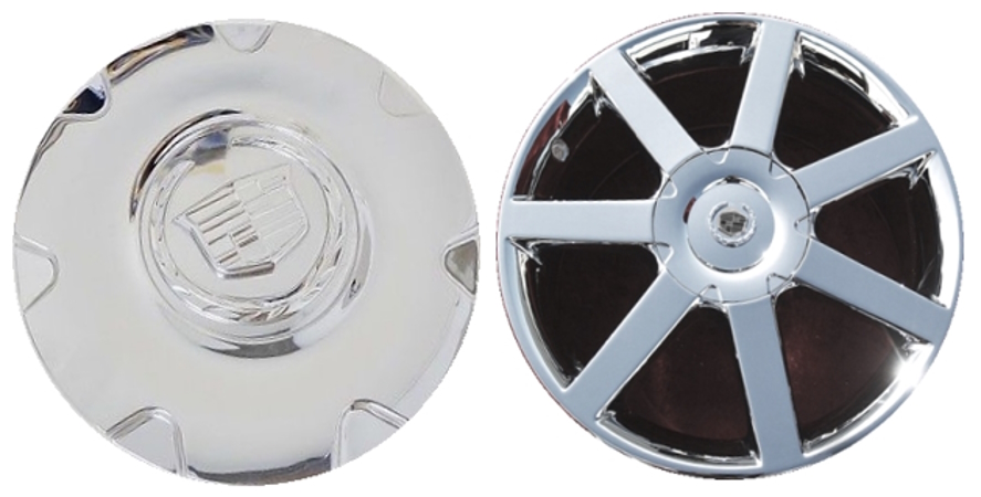 C4608 Cadillac XLR OEM Chrome Center Cap #9596991