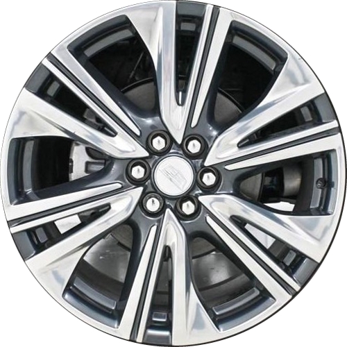 Cadillac Optiq 2025-2026 Luxury 2 Dark Android 20x9 aluminum wheels or rims. Hollander part number 94129a, OEM part number 86774811