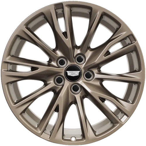 Cadillac XT4 Sport Premium Luxury 2025 powder coat tech bronze 20x8.5 aluminum wheels or rims. Hollander part number 94164b OEM part number 42847404