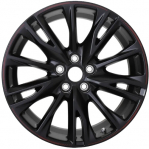ALYGC081U45HH Cadillac XT4 Wheel/Rim Black Painted #42868084