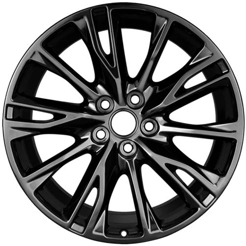 Cadillac XT4 Sport, Premium Luxury 2025 Multi-Spoke High Gloss Black  20x8.5 Reverse aluminum wheels or rims. Hollander part number 94164d, OEM part number 42868081