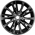 ALYGC081U46HH Cadillac XT4 Wheel/Rim Black Painted #42868081