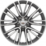 ALY4843A90 Cadillac CT5 Wheel/Rim Grey Polished #84289697