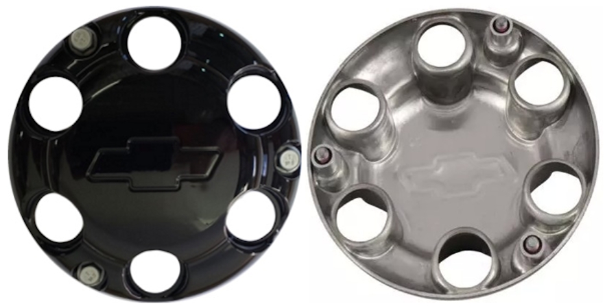 C6001 Chevrolet Blazer Police EV OEM Black Center Cap #26359031