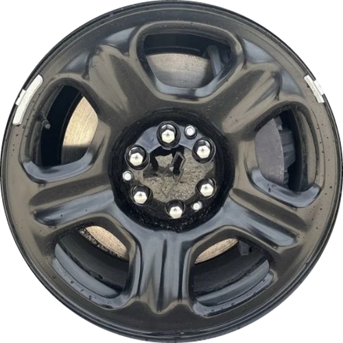 Chevrolet Blazer PPV Police EV eAWD 9C1 2024-2025 powder coat black 22x9 steel wheels or rims. Hollander part number ALYGMPPV, OEM part number 26446443