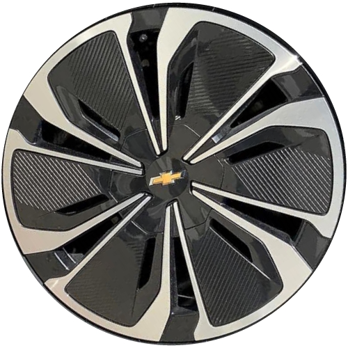 Chevrolet Blazer EV LS RS eAWD RWD 2024-2025 charcoal machined 19x8.5 aluminum wheels or rims. Hollander part number ALY95915/14117, OEM part number 86528810