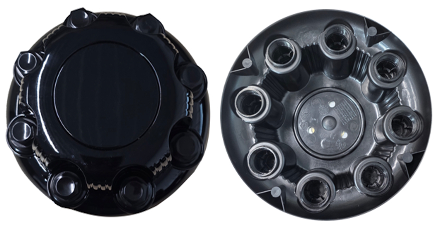 C4001 Chevrolet Brightdrop OEM Black Center Cap #85126256
