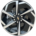 ALYGV057 Chevrolet Equinox EV Wheel/Rim Black Machined #85124937