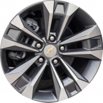ALYGV222 Chevrolet Equinox Wheel/Rim Grey Machined #26456296