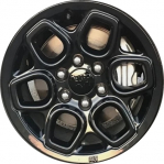 ALYGZ055 Chevrolet Silverado 1500 AEV Wheel/Rim Black Painted #85157261