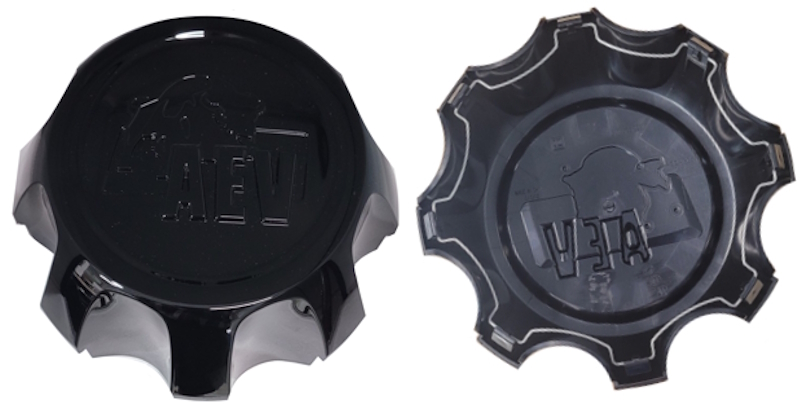 C5829 Chevrolet Silverado 2500, 3500 SRW GMC Sierra 2500 Black AEV OEM Center Cap #85519274