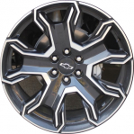ALYGV097 Chevrolet Suburban, Tahoe Wheel/Rim Black Machined #26451074