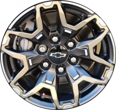 ALY14096HH Chevrolet Colorado Wheel/Rim Black/Bronze Painted #84738116