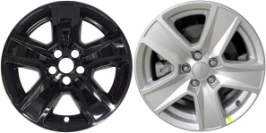 IMP-7922GBHH Jeep Compass Black Wheelskins (Hubcaps/Wheelcovers) 17 Inch Set
