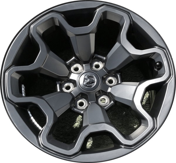 ALYCO019 Dodge Ram 1500 TRX Wheel/Rim Black Painted #6VB84TRMAA