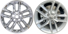 IMP-2249PC Dodge Durango Chrome Wheel Skins (Hubcaps/Wheelcovers) 20 Inch Set