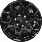 ALYFP069U46 Ford F-150 Wheel/Rim Black Painted #RL3Z1007L