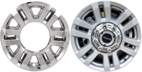 IMP-470X Ford F-250, F-350 Chrome Wheel Skins (Hubcaps/Wheelcovers) 18 Inch Set