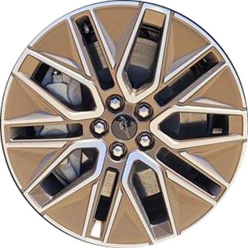 Ford Mustang Mach-E Premium 2024-2025 Bright Machined Face Sinister Bronze Painted Rims 19x7.5 aluminum wheels or rims. Hollander part number 10547c OEM part number Not Yet Known