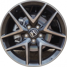 ALYHC011U46 Honda Civic Wheel/Rim Black Machined #42700T20A31