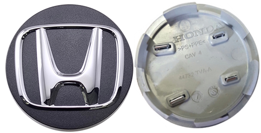 C64011 Honda Civic OEM Charcoal Center Cap #44732T61A01