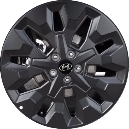 HYUNDAI TUCSON HUSSLA MOZ MATTE BLACK Wheel #7360