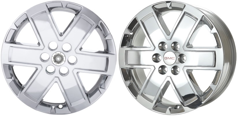 GMC Acadia 2009-2012 Chrome Wheel Skin Covers New Set of 4 
