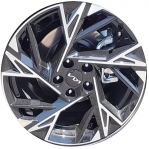 ALYKM095 KIA K5 Wheel/Rim Black Machined #52910L2780