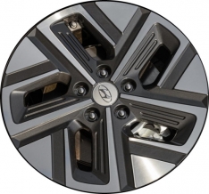 ALY70645 Hyundai Kona Wheel/Rim Charcoal Machined #52910K4100