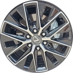 ALY10545U45 Lexus GX550 Wheel/Rim Black Machined #4261160N50