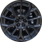 ALYMX065U46 Mazda CX-70 Wheel/Rim Black Painted