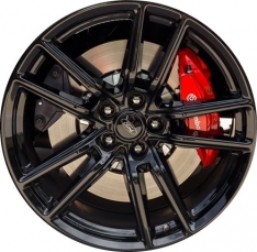 ALYFP053/200270 Ford Mustang Shelby GT500 Wheel/Rim Black Painted #KR3V1007BB