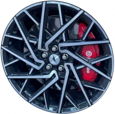 ALY10412 Ford Mustang Mach-E Wheel/Rim Black Machined #LK9Z1007C