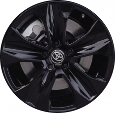 ALY75264U45 Toyota Highlander Wheel/Rim Black Painted