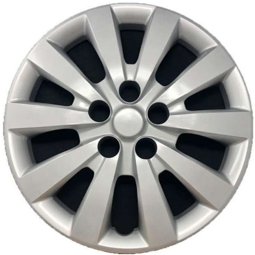 HS64190-16S Nissan LEAF 2013-2017, Nissan Sentra 2013-2019, Plastic 10 Spoke, Single Hubcap or Wheel Cover For 16 Inch Steel Wheels. Hollander Part Number H53089/53091.