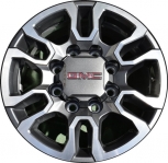 ALY5949U35 GMC Sierra 2500, 3500 Wheel/Rim Grey Machined #23377038
