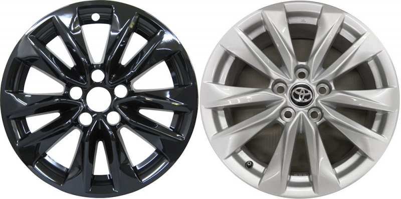 IMP-7722GB Toyota Corolla Cross Black Wheel Skins (Hubcaps