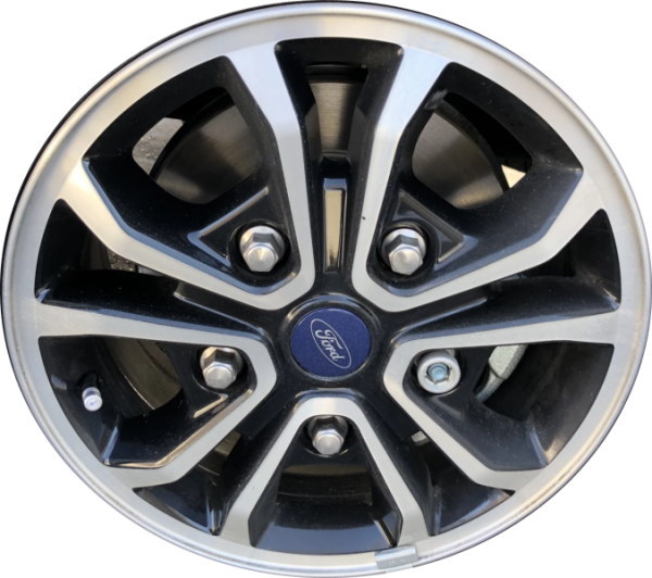 Ford E-Transit 2022-2024, Transit 150-2021-2024, Transit 250-2021-2024, Transit 350 SRW 2021-2024 black machined 16x6.5 aluminum wheels or rims. Hollander part number TRANSRW, OEM part number Not Yet Known.