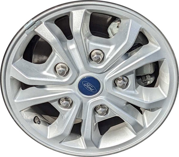 Ford E-Transit 2022-2024, Transit 150 2021-2024, Transit 250 2021-2024, Transit 350 SRW 2021-2024 powder coat silver 16x6.5 aluminum wheels or rims. Hollander part number TRANU20, OEM part number Not Yet Known.