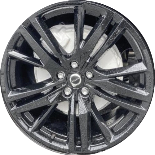 Volvo S60 2023-2024 black painted 19x8 aluminum wheels or rims. Hollander part number 70544b OEM part number 323587873