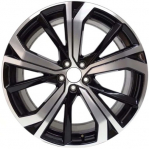 ALYVP017U45 Volvo XC60 Wheel/Rim Black Machined #322715731