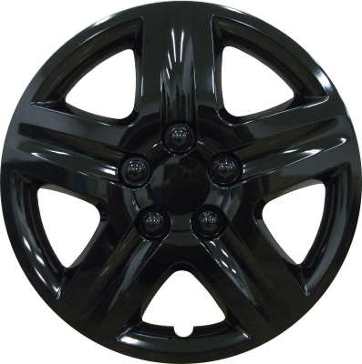 431 16gblk gb 16 Inch Aftermarket Gloss Black Hubcaps Wheel Covers Set