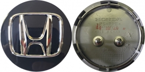 C64106 Honda Accord, Civic, CR-V, HR-V, Insight   Dark Charcoal OEM Center Cap #08W18T7S10003