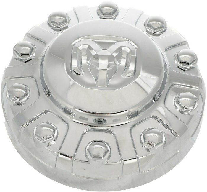 C99029F-19 Dodge Ram 4500, 5500 OEM Chrome Front Center Cap #6PG03SZ0AB